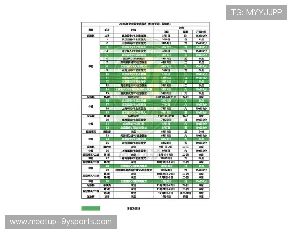 2026年北京足球联赛最新赛程公布 各队备战情况及重要比赛时间安排